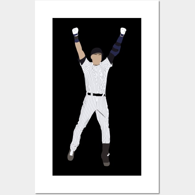 Derek Jeter Hall of Fame Wall Art by Hevding